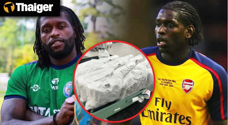 Mantan Pemain Arsenal Ini Ditangkap Selundupakan 60 Kg Ganja dari Thailand